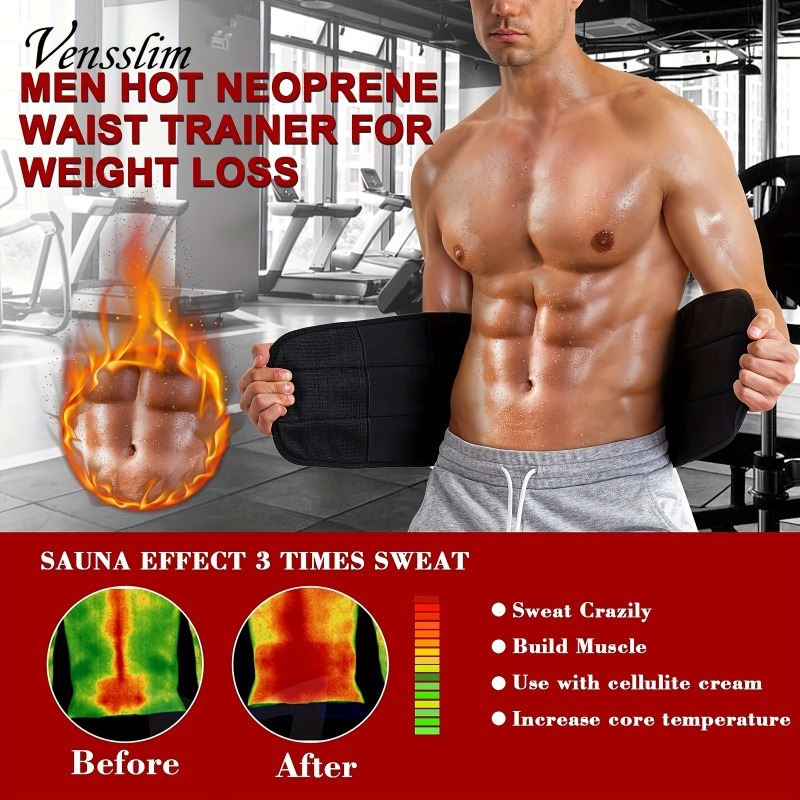 Vensslim Slimming Compression  - đánh giá và giá Sweat Waist Trainer Belt Neoprene