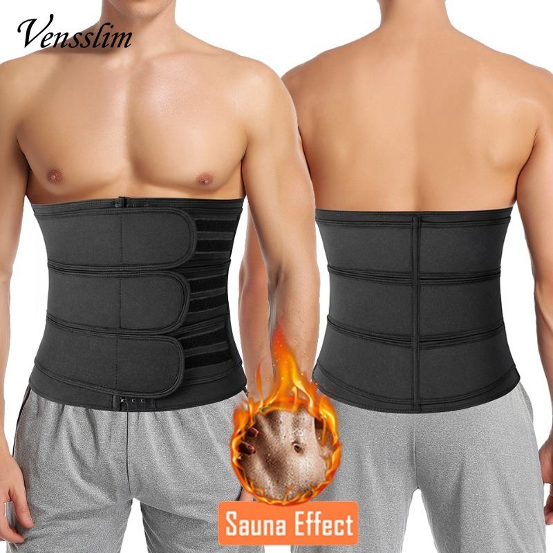 Vensslim Men Waist Trainer Tri - đánh giá và giá Sweat Waist Trainer Belt Neoprene