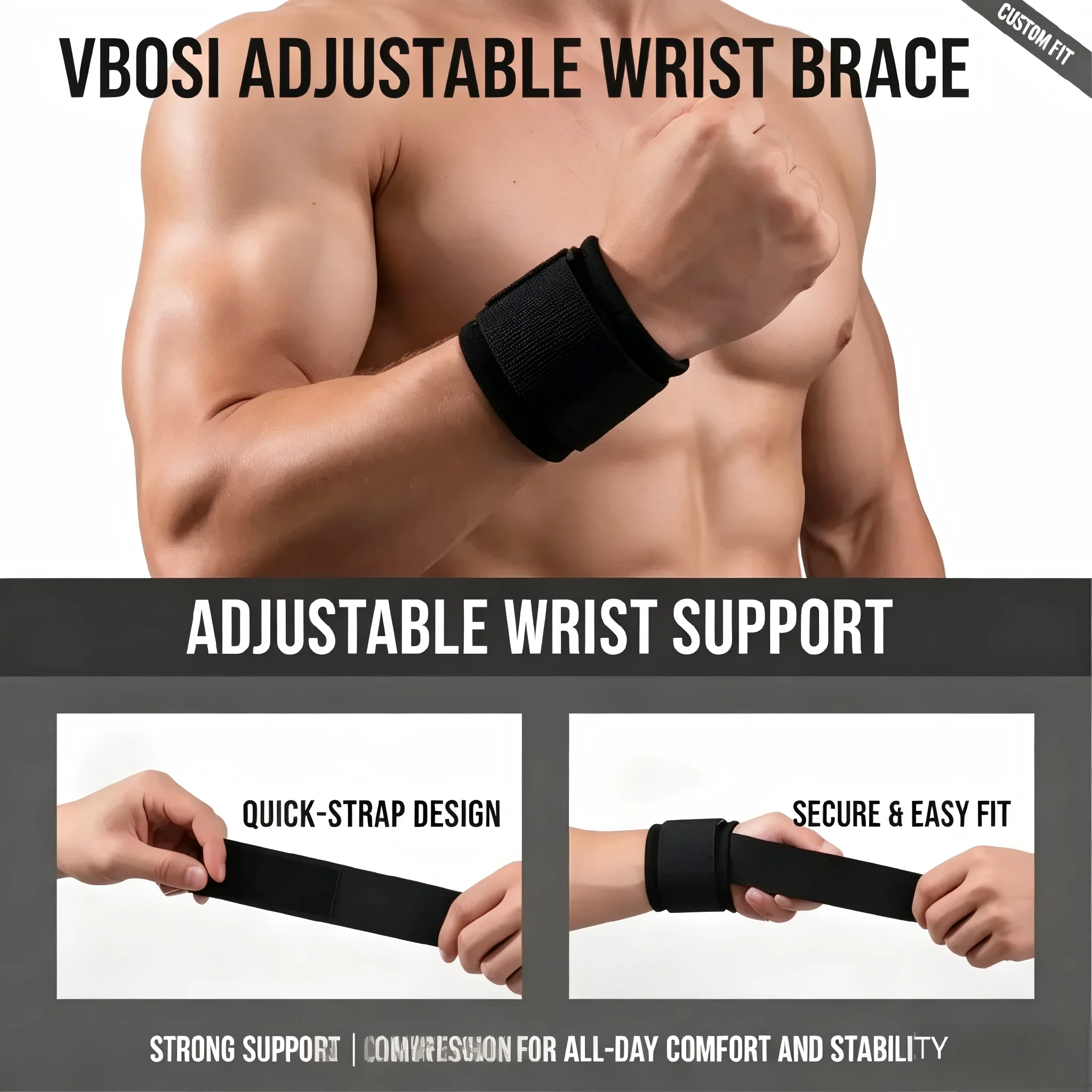 Professional Breathable Wrist  - đánh giá và giá Wrist Wraps Weightlifting Support