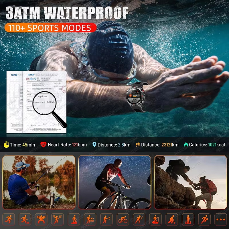 Military 540mAh GPS Smart Watc - đánh giá và giá Resistance Bands Set With Handles
