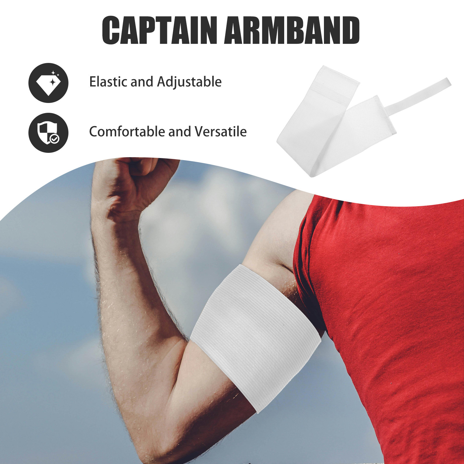 4Pcs Football Captain Armband  - đánh giá và giá Team Sports