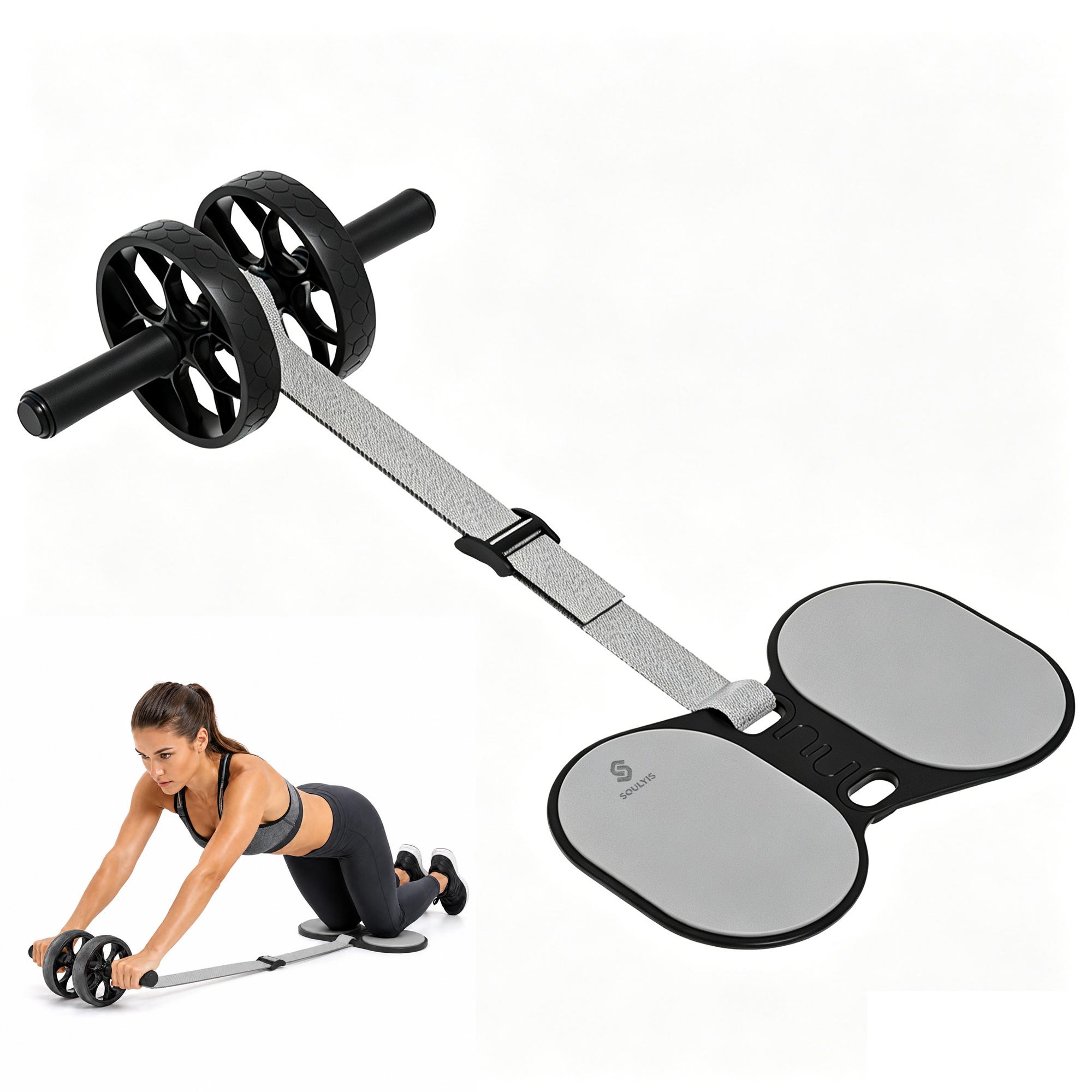 Dual Wheel Ab Roller with Elbo - đánh giá và giá Ab Roller Wheel With Elbow Support
