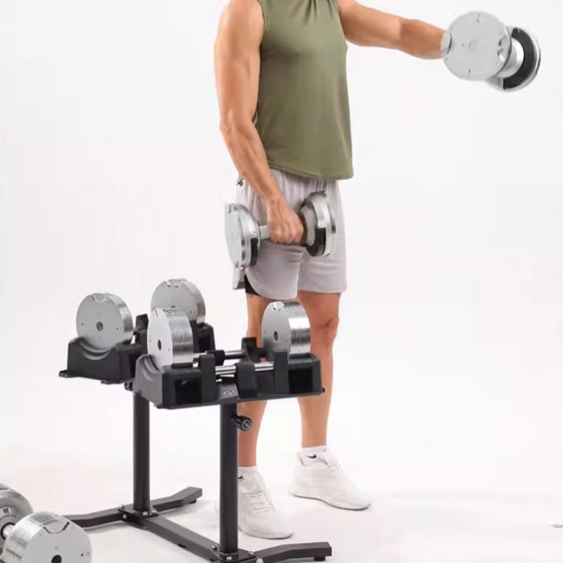 Silver Adjustable Electroplate - đánh giá và giá Adjustable Dumbbell Pair 40Kg