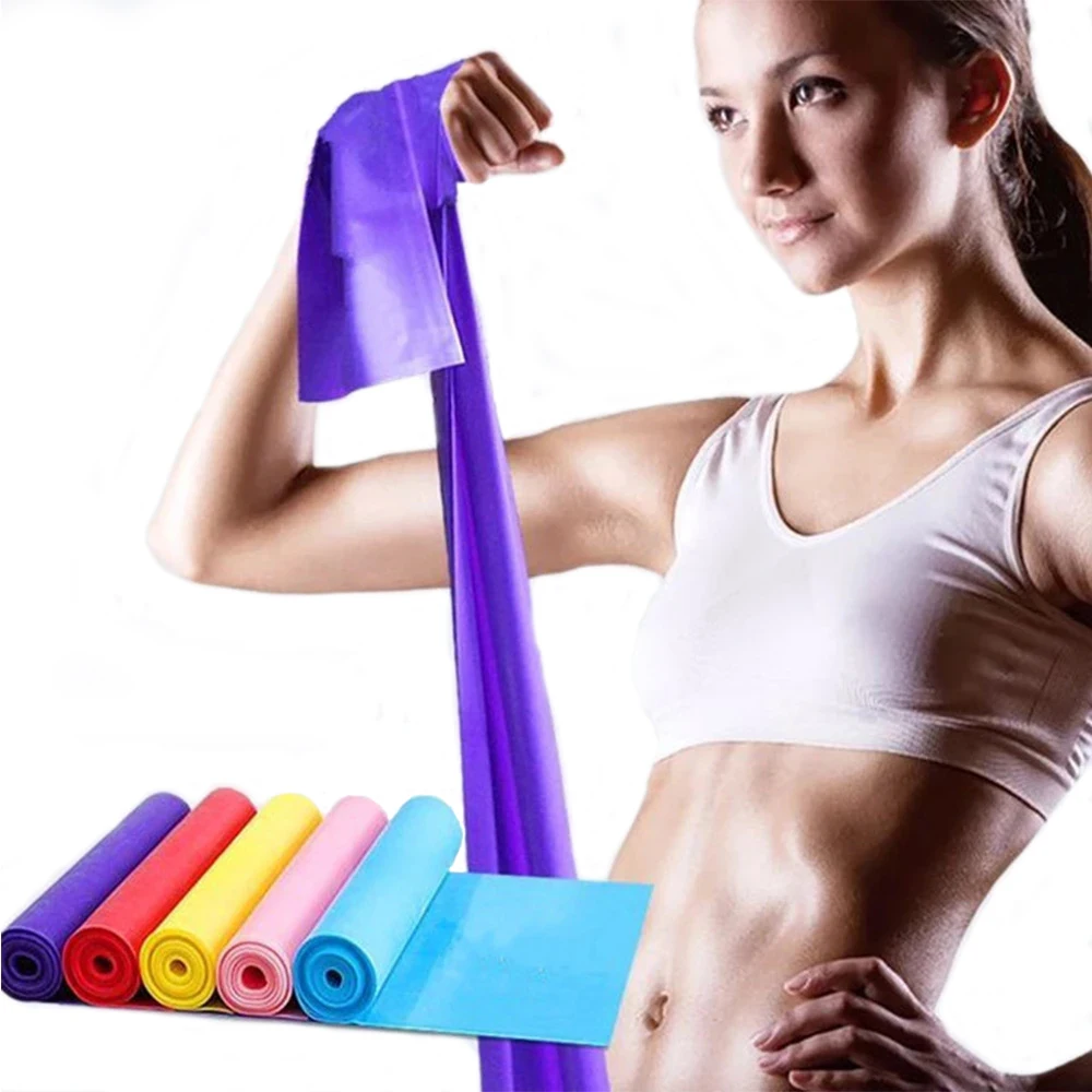 Yoga Elastic Bands Portable Pi - đánh giá và giá Pilates Bar Kit With Resistance Bands