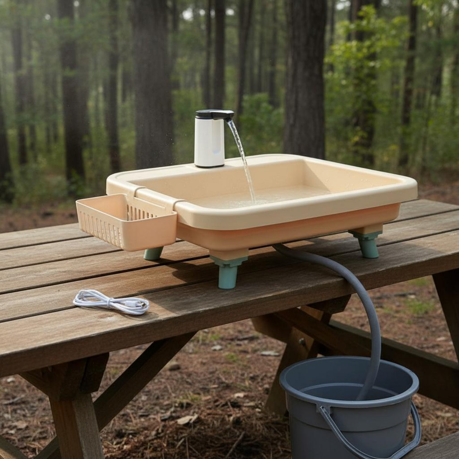 Portable Hand Washing Station  - đánh giá và giá Camping