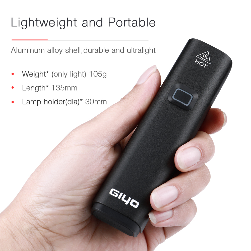 GIYO 1000 Lumens Bicycle Light - đánh giá và giá Rechargeable Bicycle Headlight 1000 Lumen