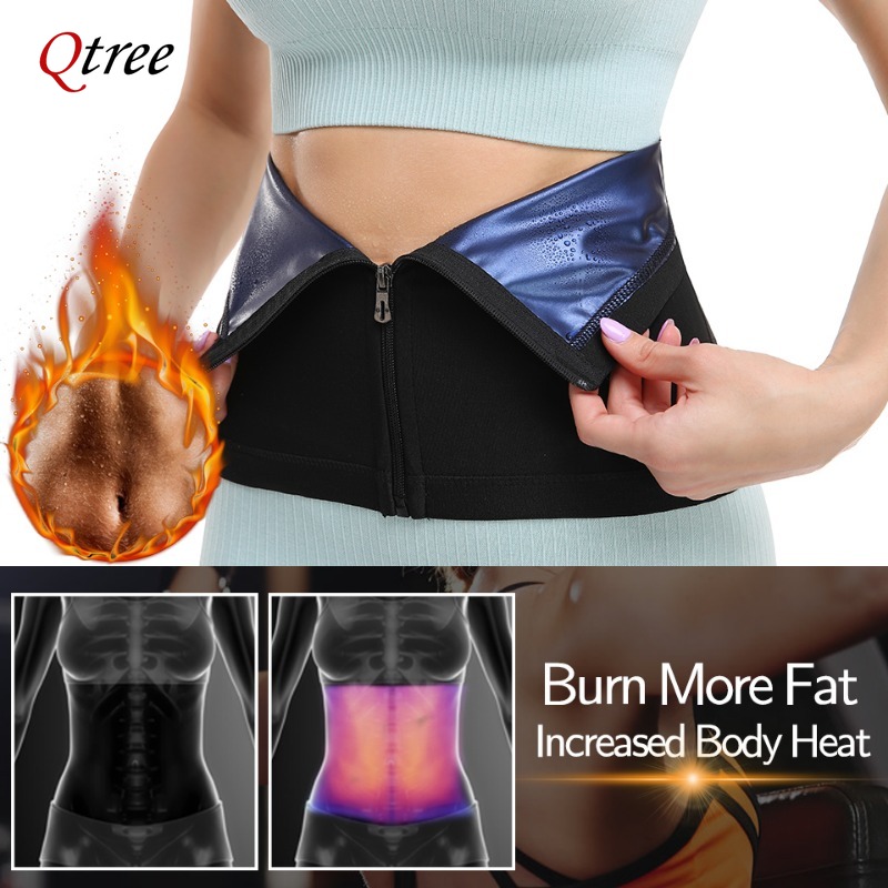 Qtree Women Waist Trainer Body - đánh giá và giá Sweat Waist Trainer Belt Neoprene