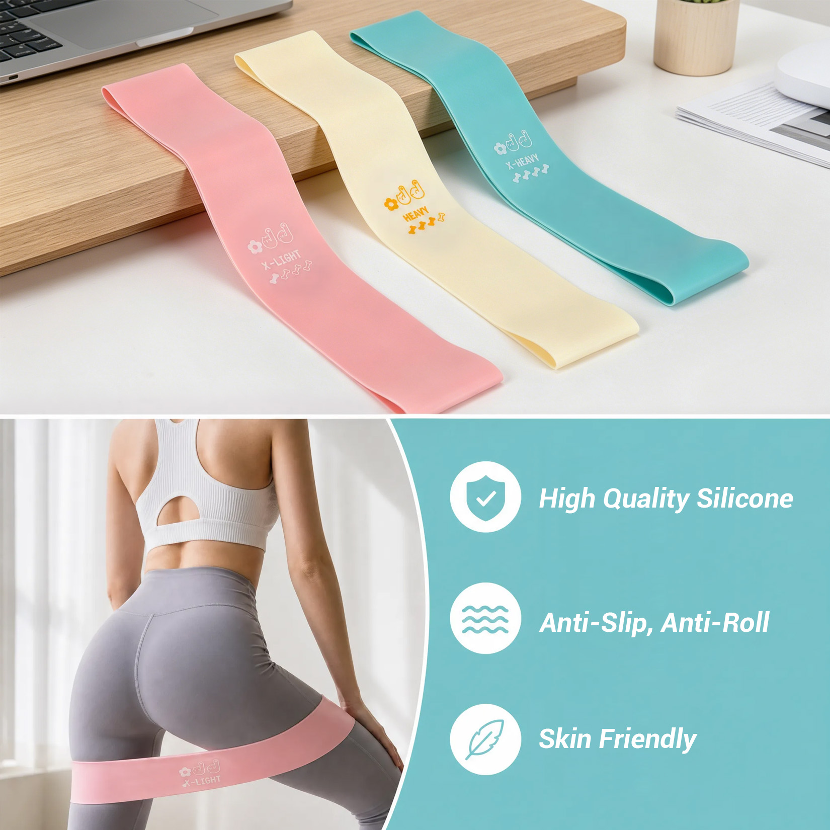 Pilates Training Set, 6-in-1 P - đánh giá và giá Pilates Bar Kit With Resistance Bands