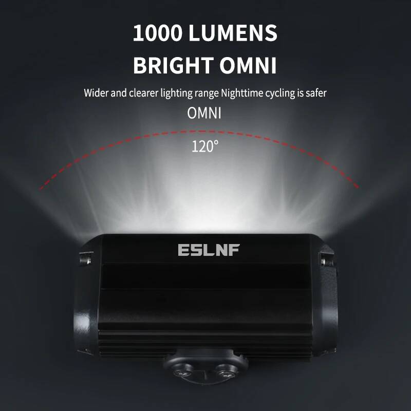 ESLNF Bike 1000 Alloy Highligh - đánh giá và giá Rechargeable Bicycle Headlight 1000 Lumen