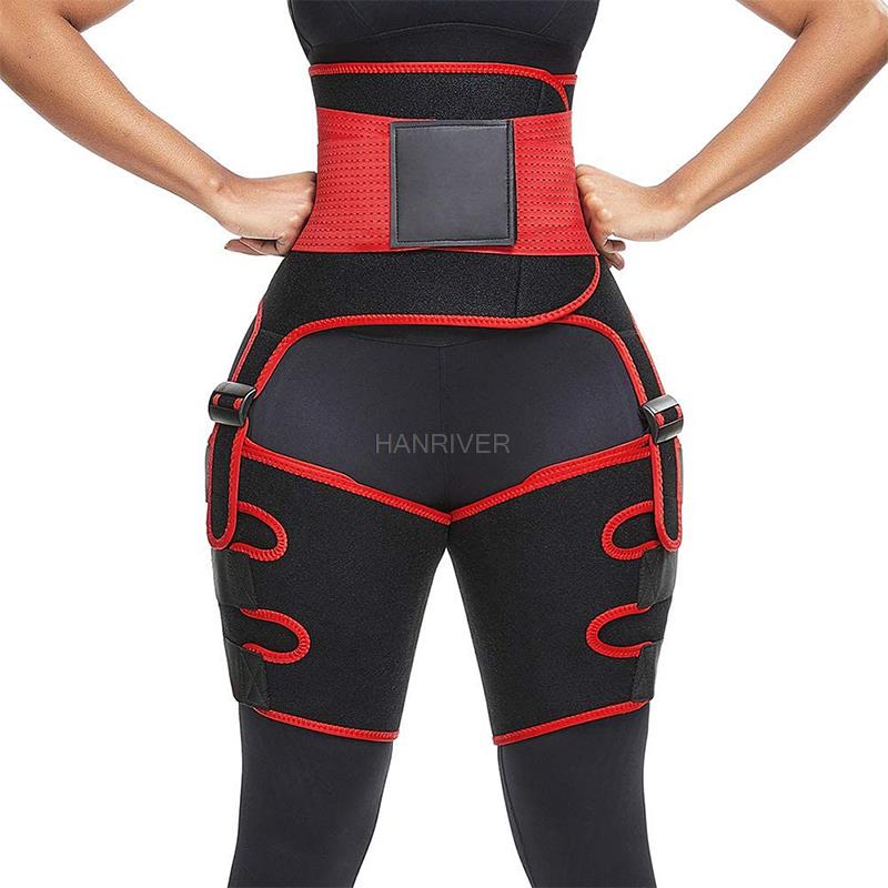 3 in 1 waist and thigh trimmer - đánh giá và giá Sweat Waist Trainer Belt Neoprene
