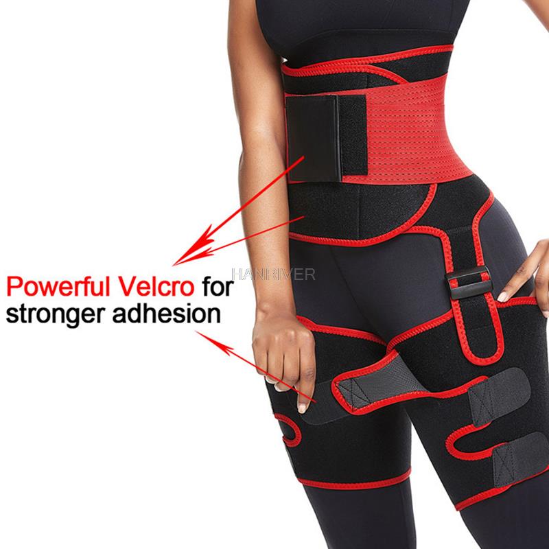3 in 1 waist and thigh trimmer - đánh giá và giá Sweat Waist Trainer Belt Neoprene
