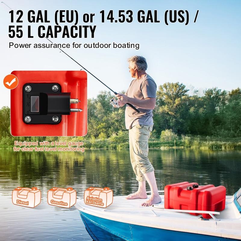 Marine Fuel Tank, 14.53 Gallon - đánh giá và giá Fishing