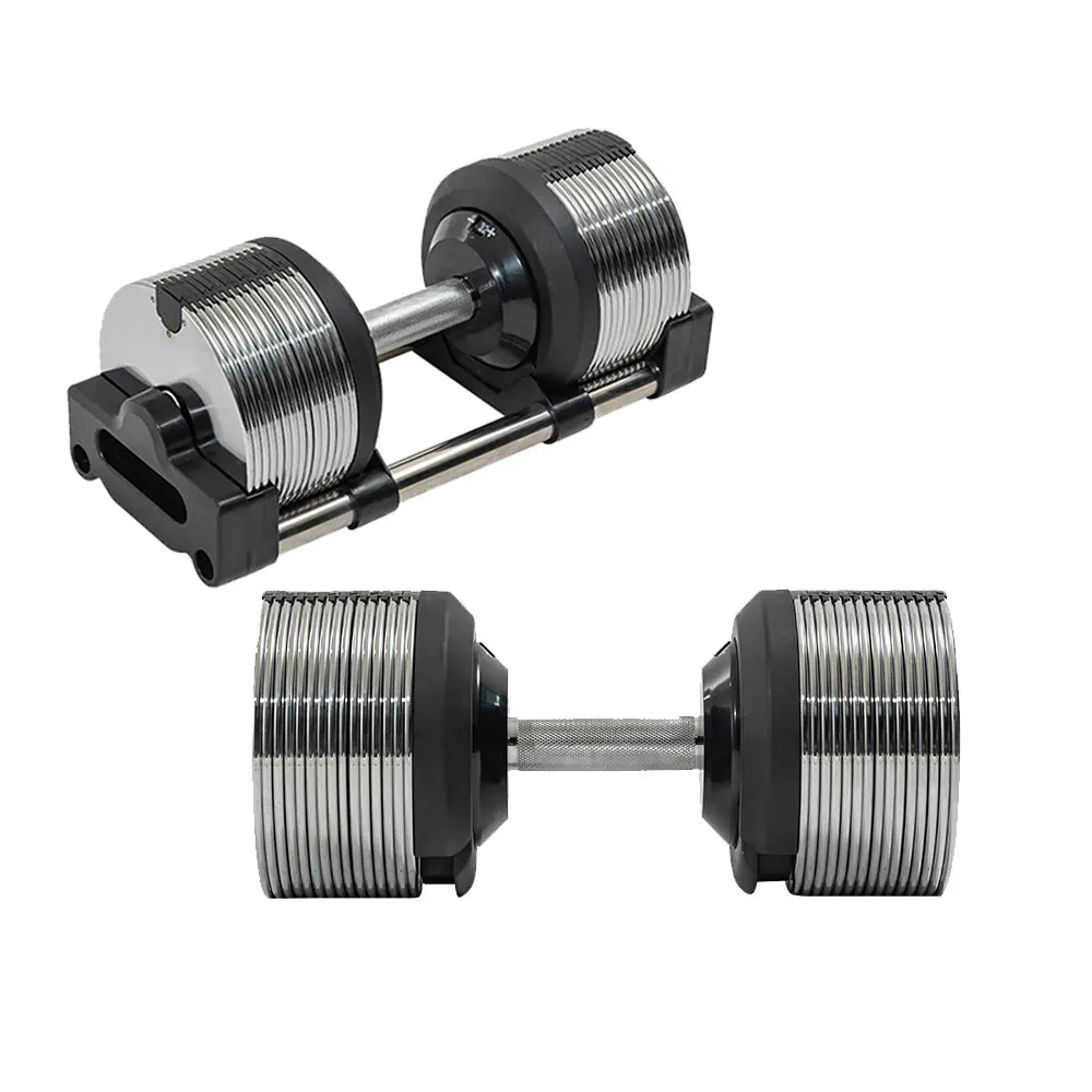 Adjustable Stainless Steel Dum - đánh giá và giá Adjustable Dumbbell Pair 40Kg