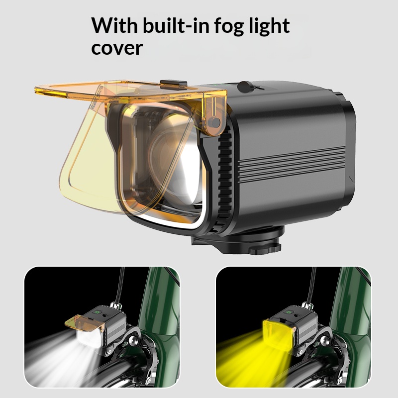 OFFBONDAGE Brompton Folding Bi - đánh giá và giá Rechargeable Bicycle Headlight 1000 Lumen