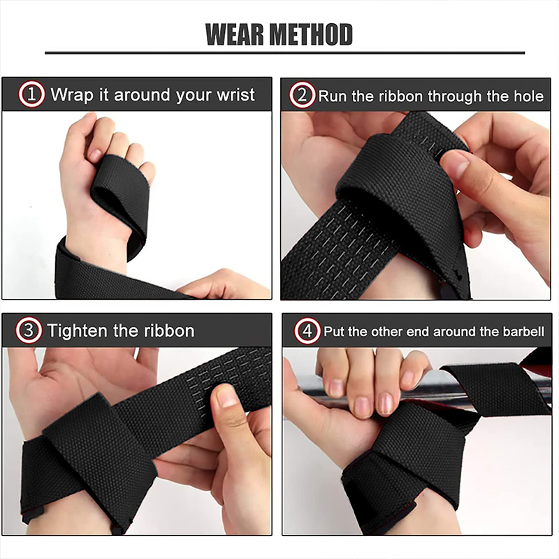 2Pcs Gym Lifting Straps Fitnes - đánh giá và giá Wrist Wraps Weightlifting Support