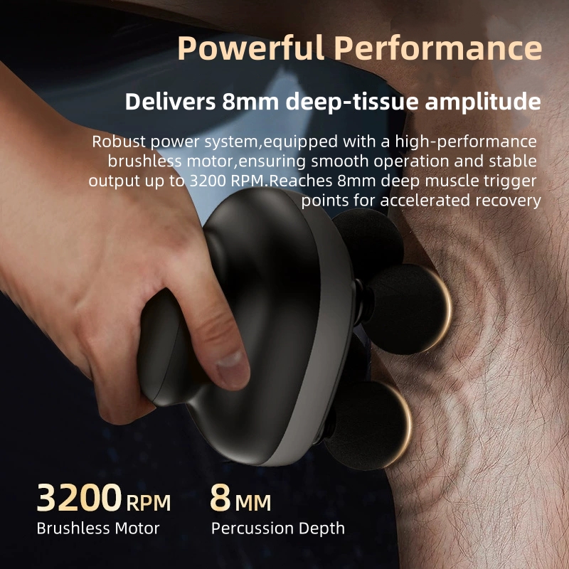 4-Heads Handheld Fascia Gun Pr - đánh giá và giá Electric Massage Gun Deep Tissue